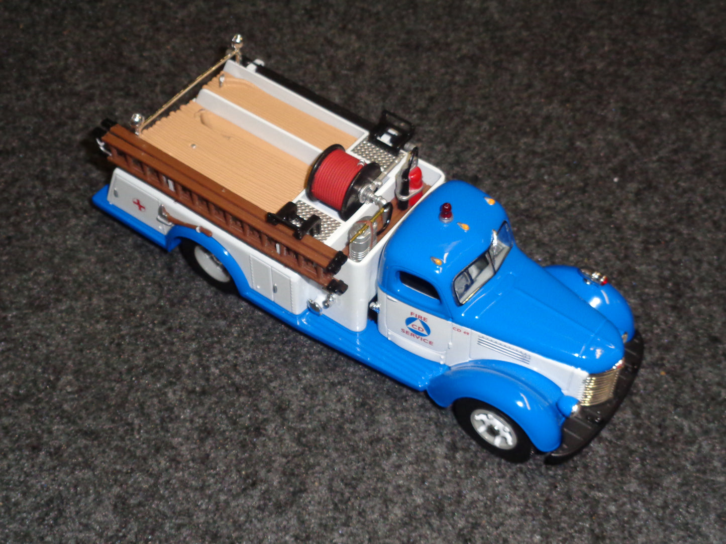 Civil Defense Fire Service 1949 International KB-8 Fire Truck