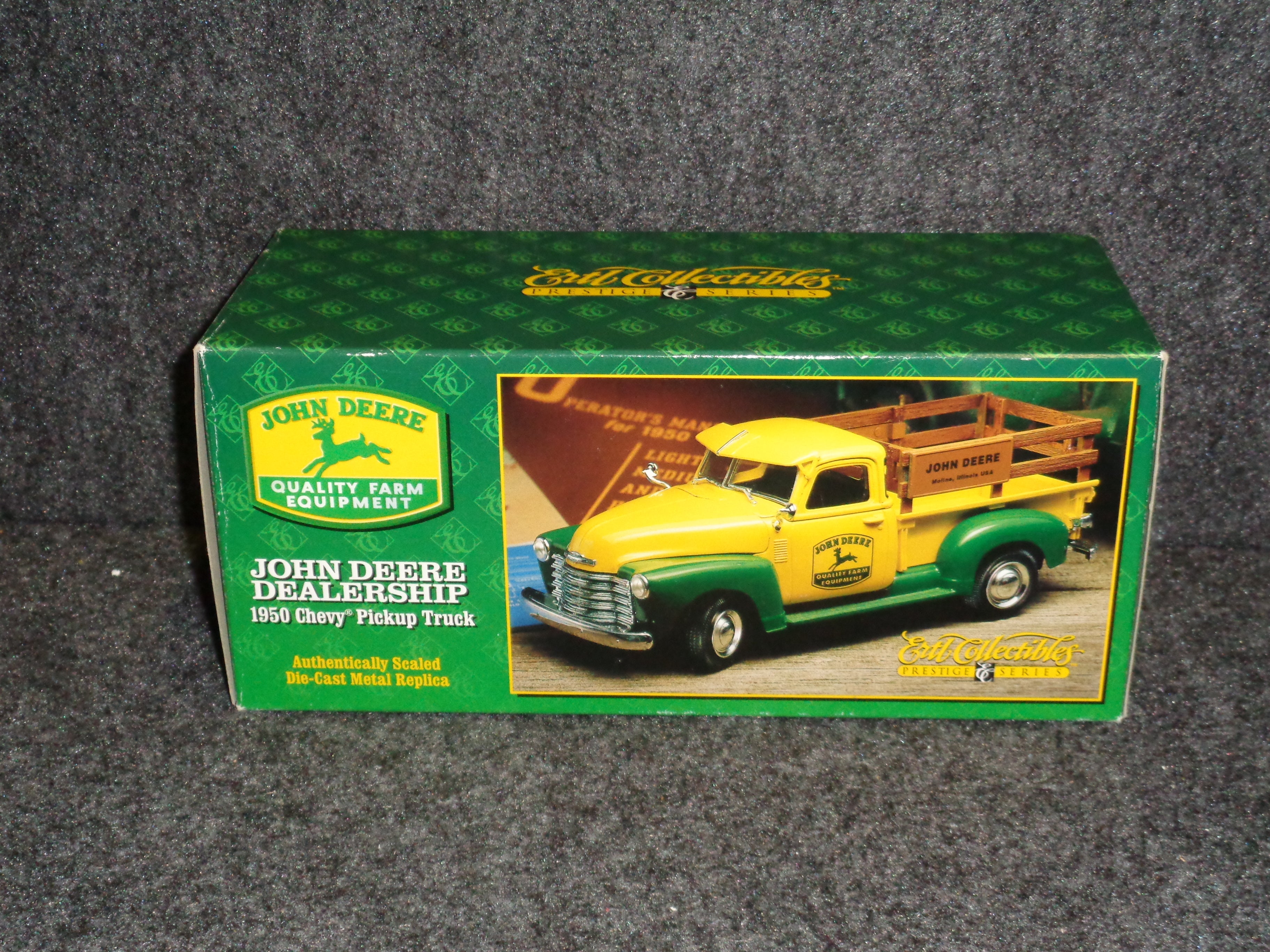 ERTL 1950 Chevy Pickup Truck JOHN DEERE outlet Dealership