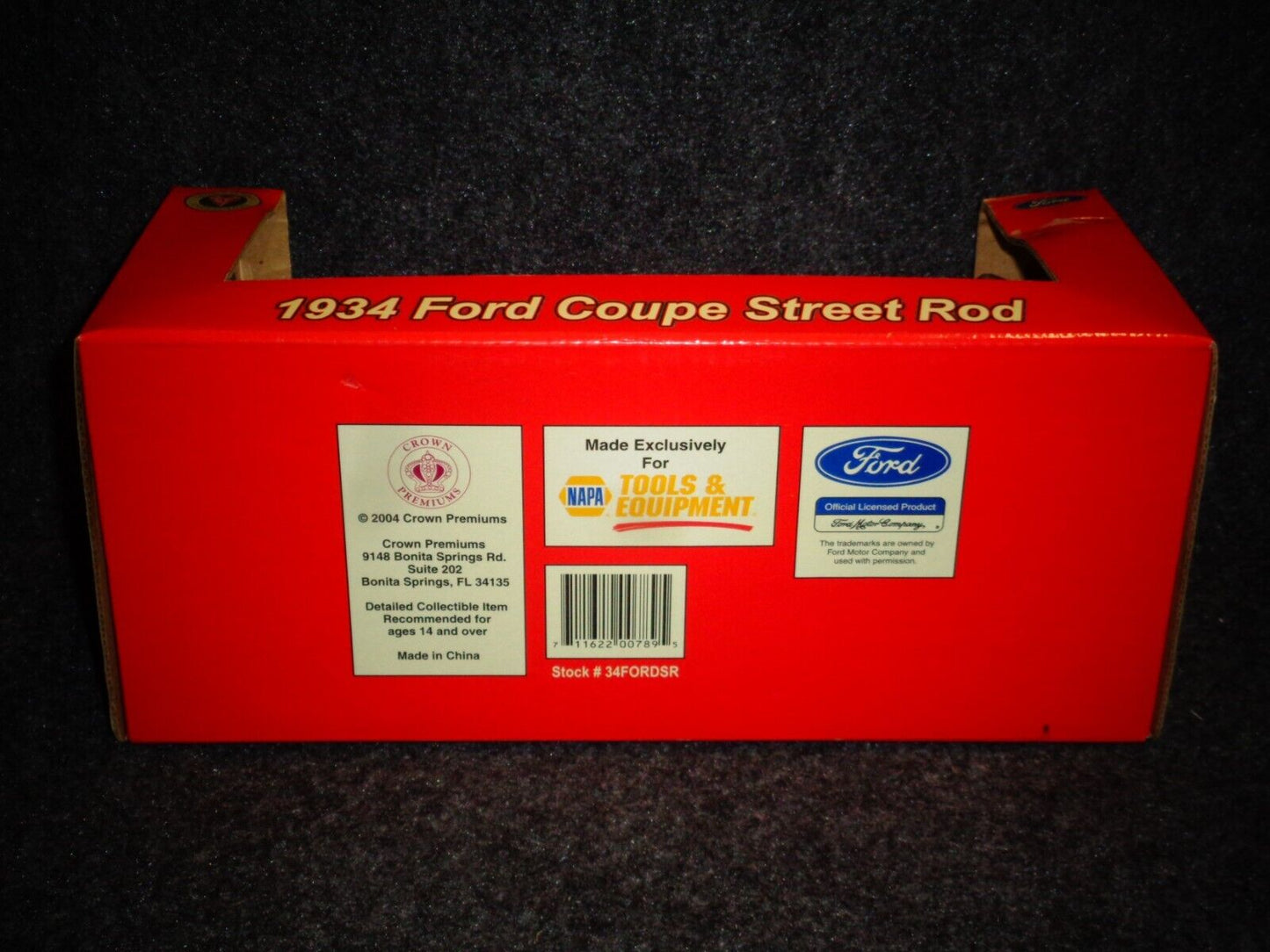 Napa Auto Parts 1934 Ford Coupe Street Rod