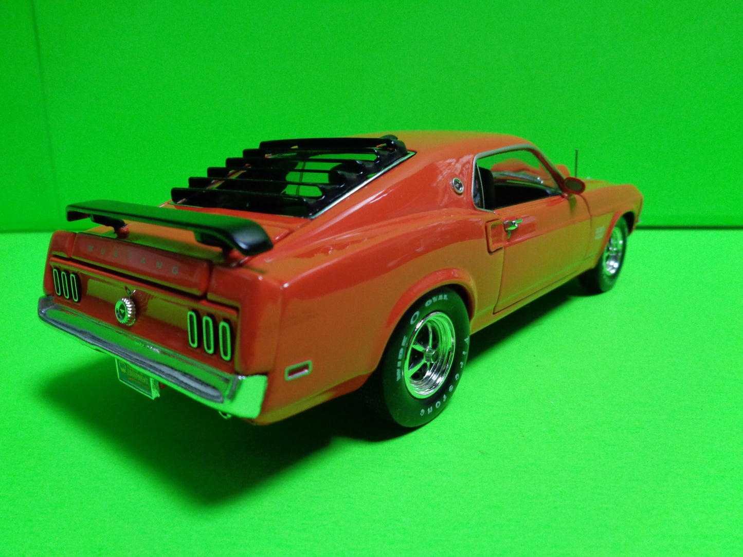 Napa Auto Parts 1969 Ford Mustang Boss 429 Firestone Tires