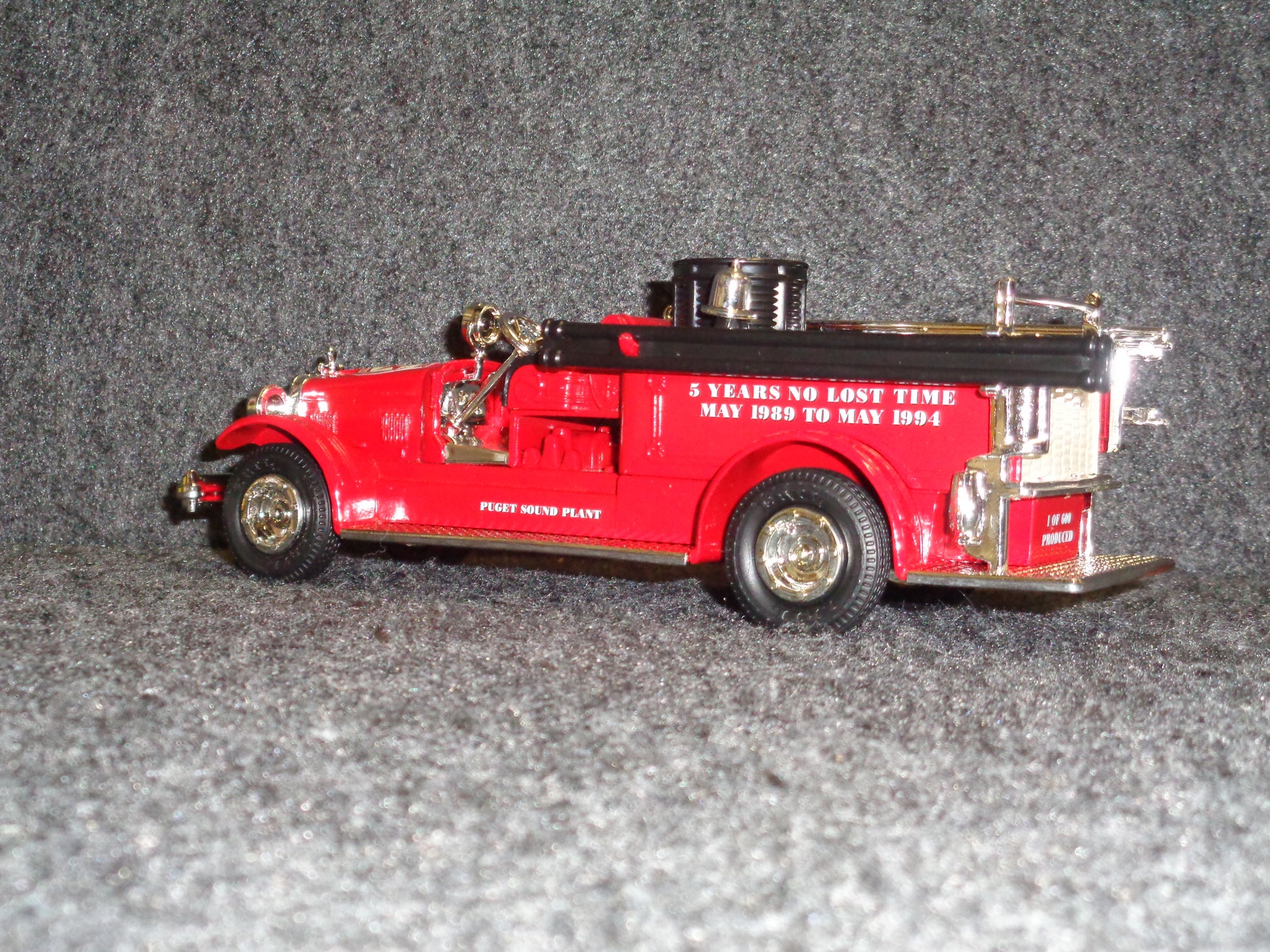 Texaco Puget Sound Plant 1926 Seagrave Fire Truck