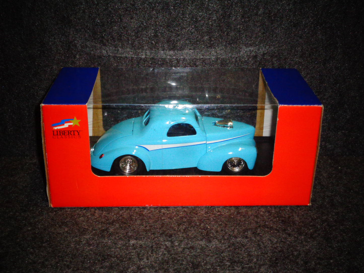 Unbranded Sky Blue 1941 Willys Coupe Street Rod