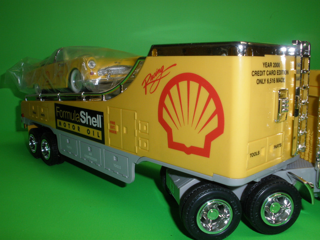 2000 Shell Car Carrier Truck & 1955 Ford Thunderbird