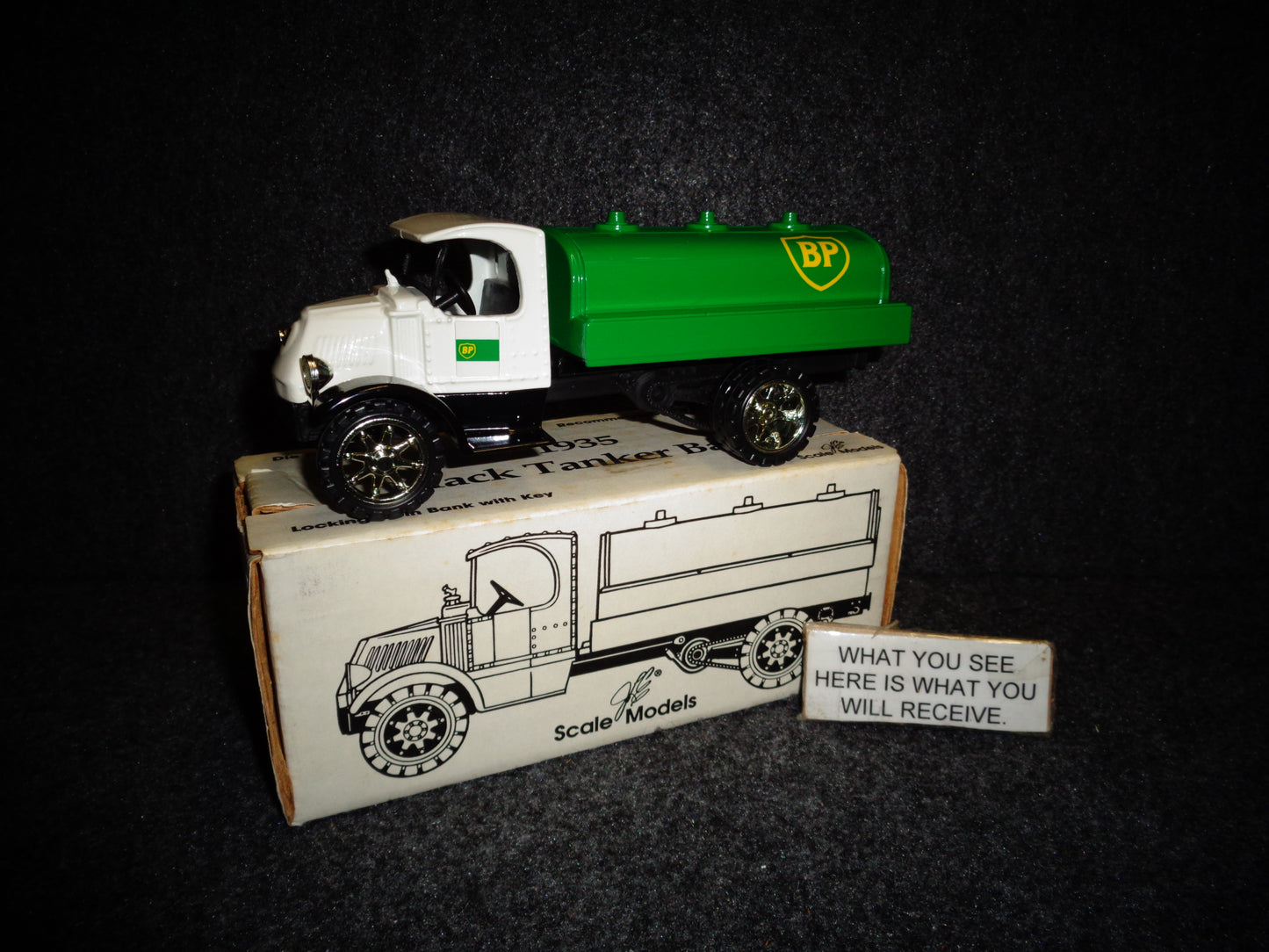 BP 1935 Mack Tanker Truck
