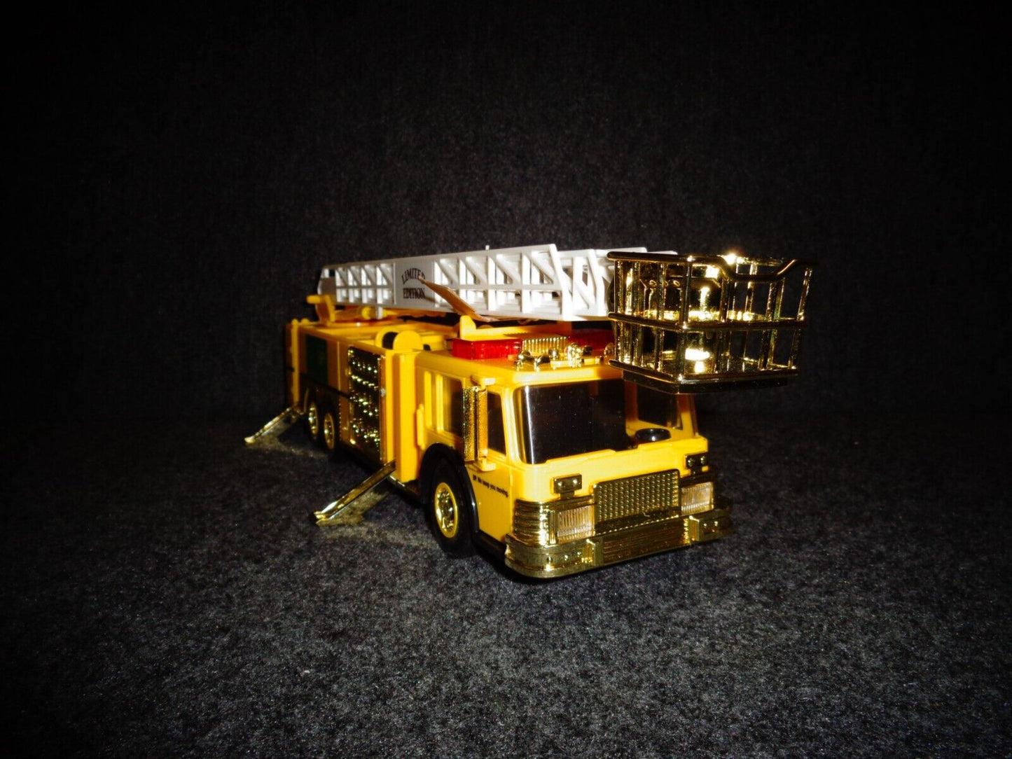 BP 1996 Toy Fire Truck - Gold Edition