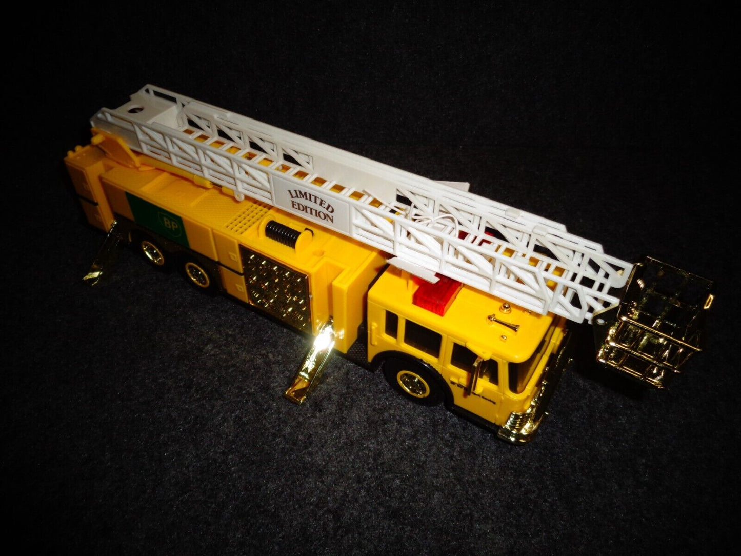 BP 1996 Toy Fire Truck - Gold Edition