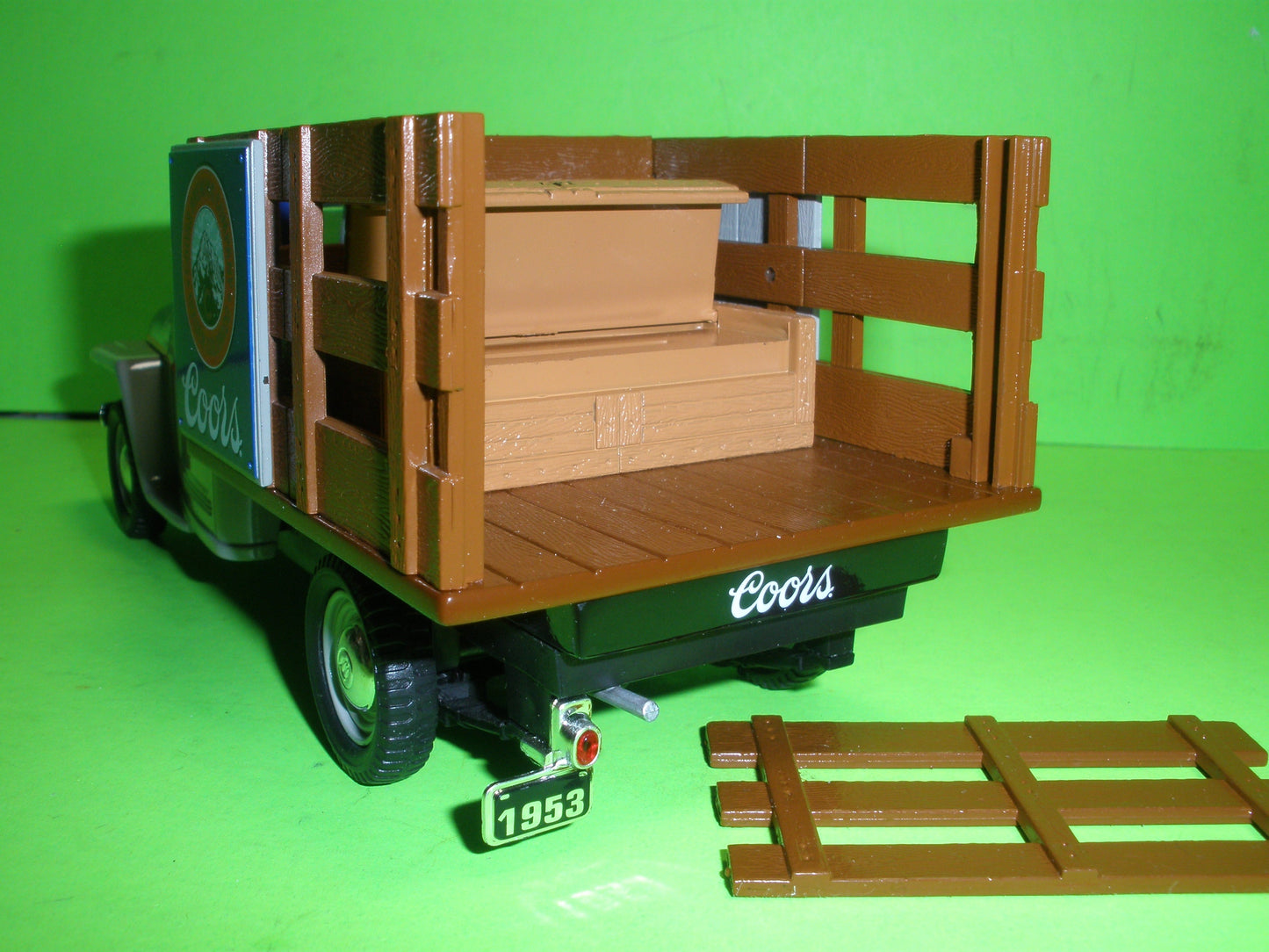 Coors Beer 1953 Willys Jeep Stake Bed Truck