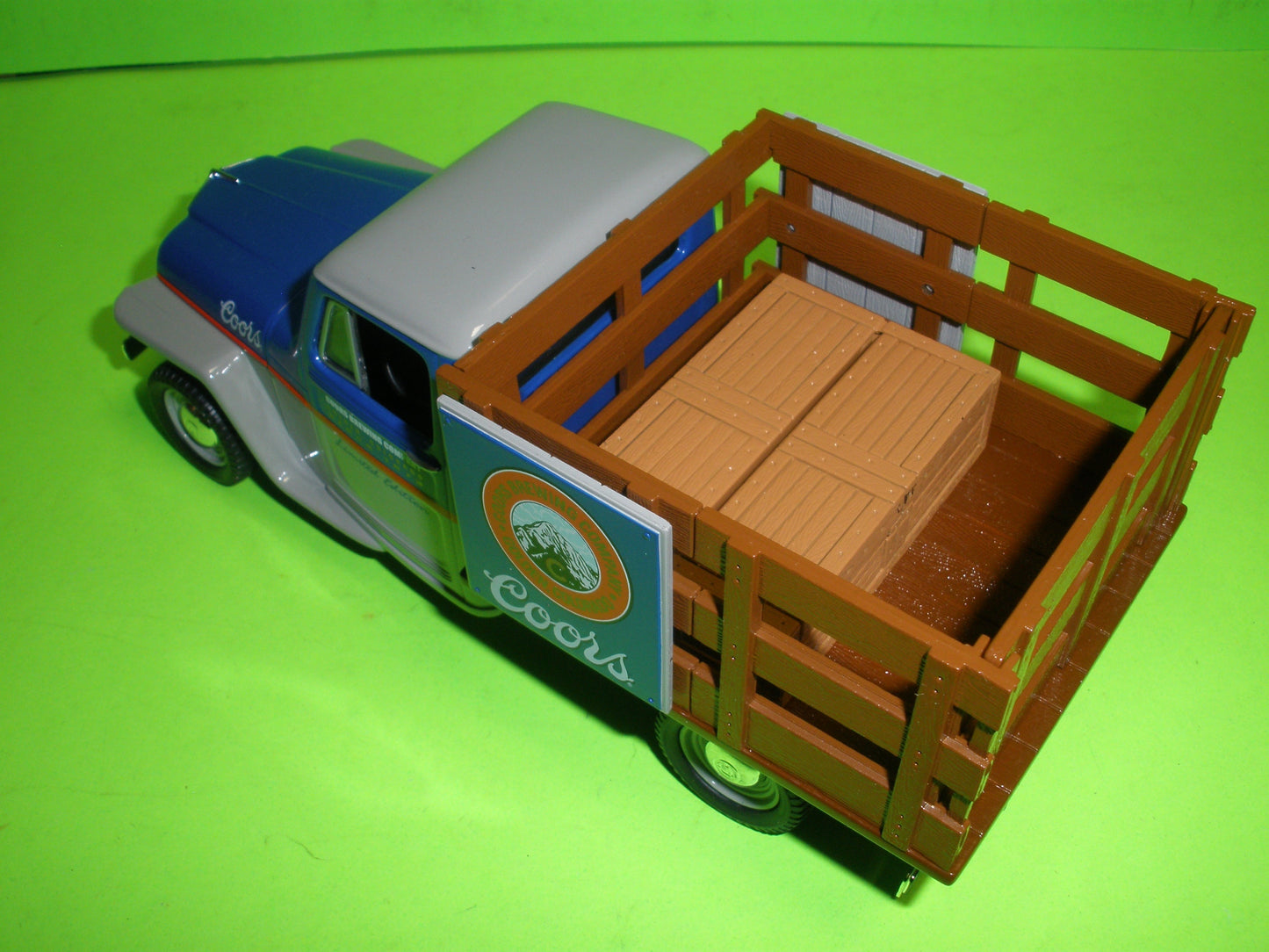 Coors Beer 1953 Willys Jeep Stake Bed Truck