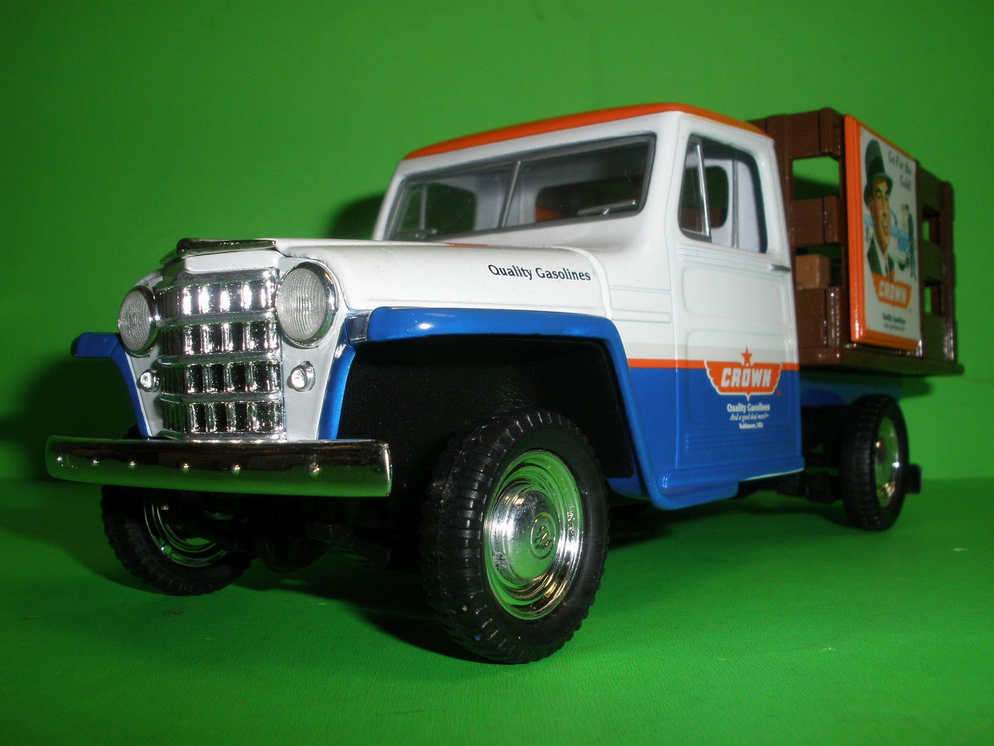 Crown Gasoline 1953 Willys Jeep Stake Bed Truck
