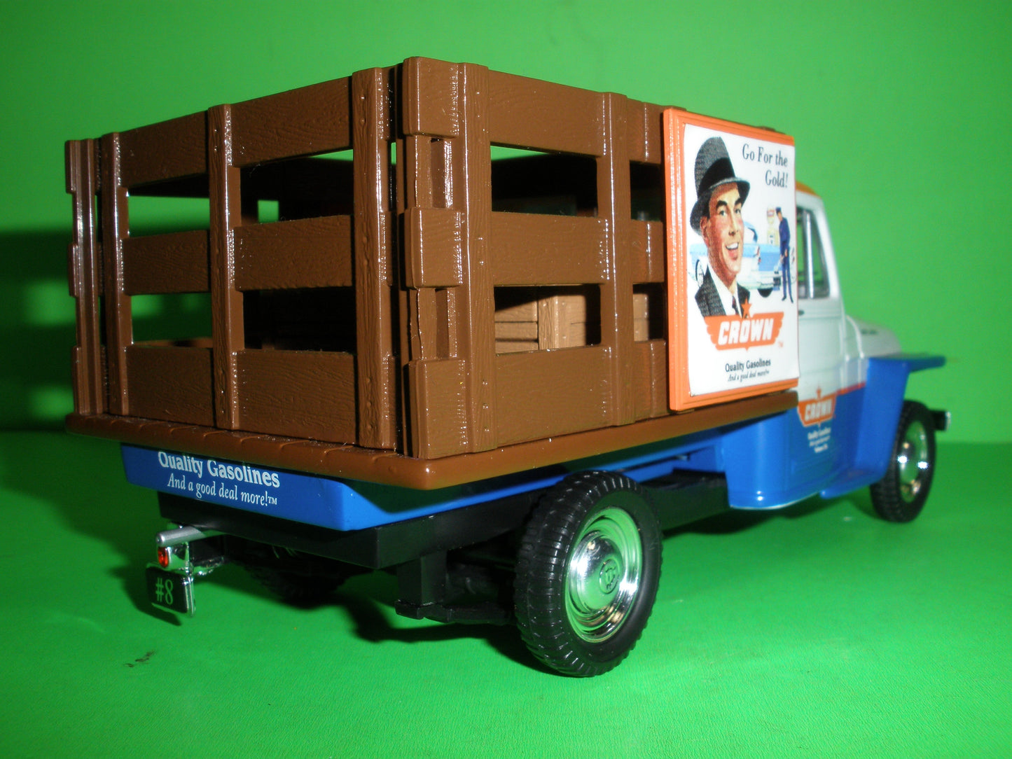 Crown Gasoline 1953 Willys Jeep Stake Bed Truck