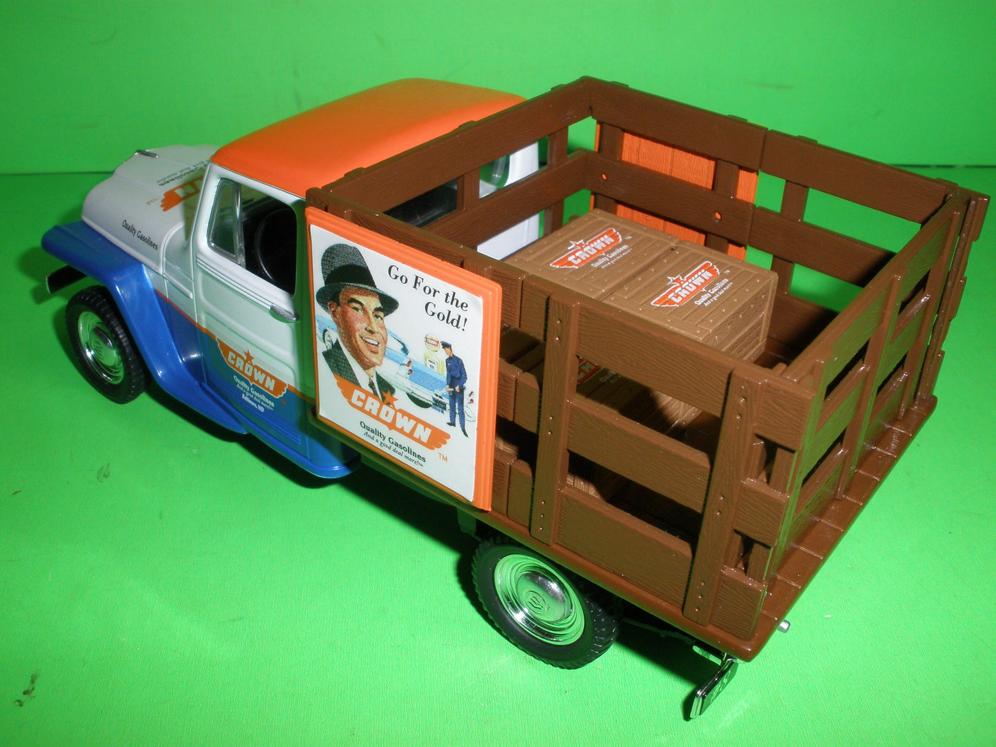 Crown Gasoline 1953 Willys Jeep Stake Bed Truck