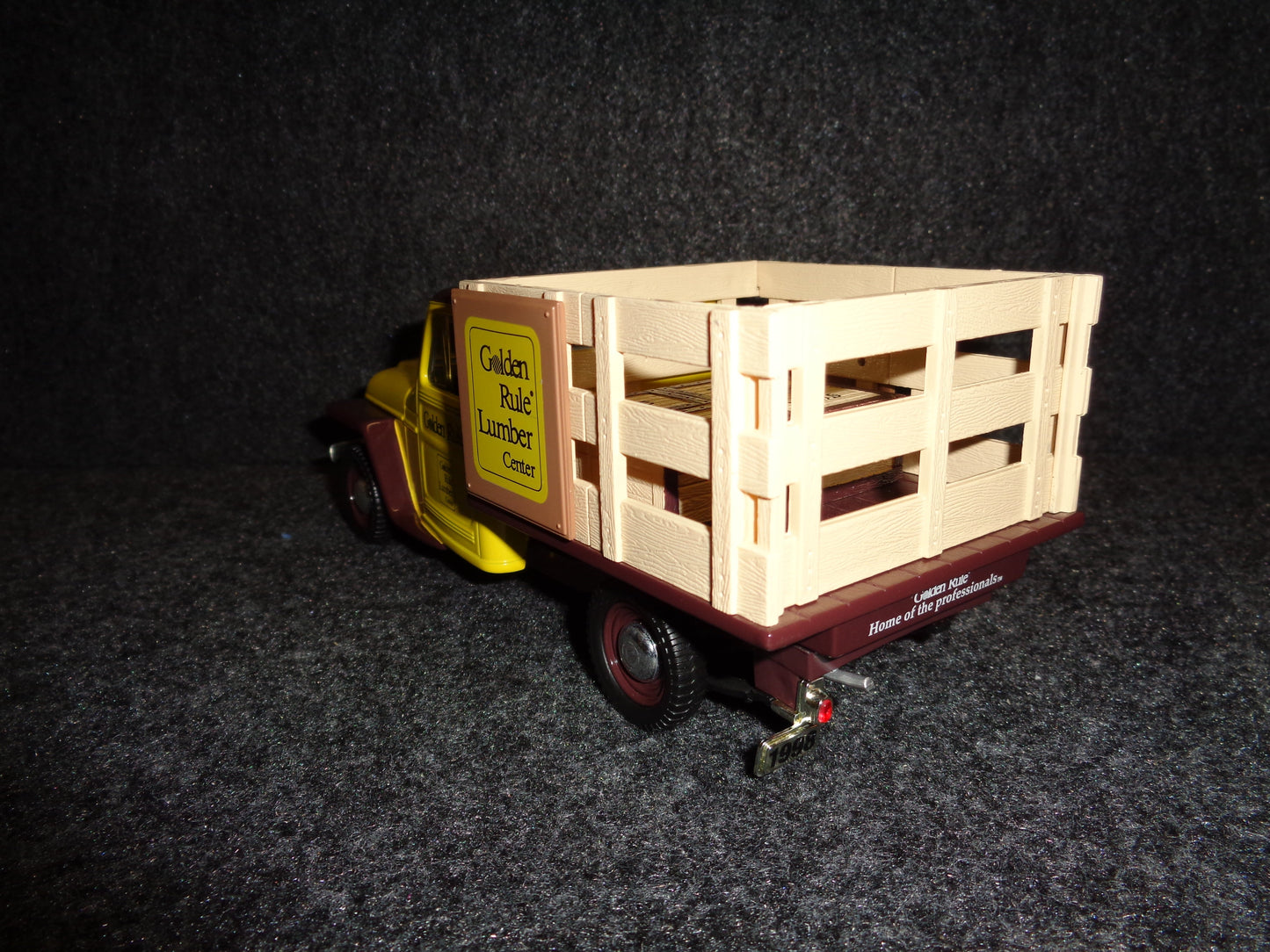 Golden Rule Lumber 1953 Willys Jeep Stake Bed Truck