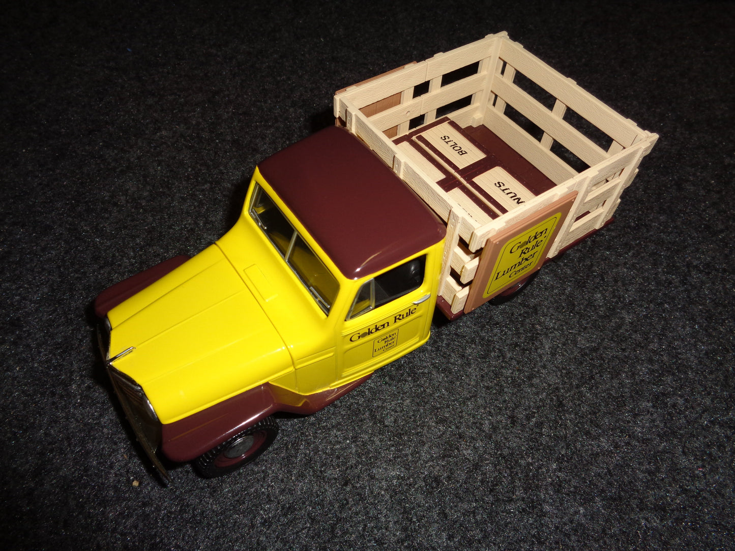 Golden Rule Lumber 1953 Willys Jeep Stake Bed Truck