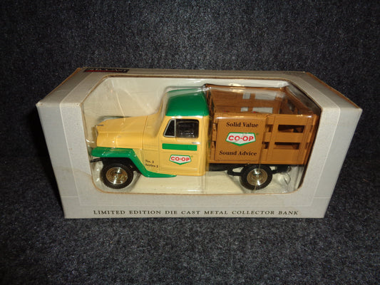 Growmark Co-op 1953 Willys Jeep Stake Bed Truck
