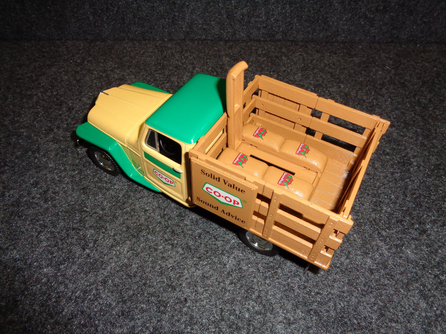 Growmark Co-op 1953 Willys Jeep Stake Bed Truck