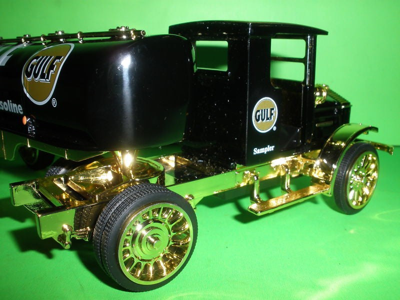 Gulf 1920 Pierce Arrow Cab & Tanker Trailer Gold Sampler