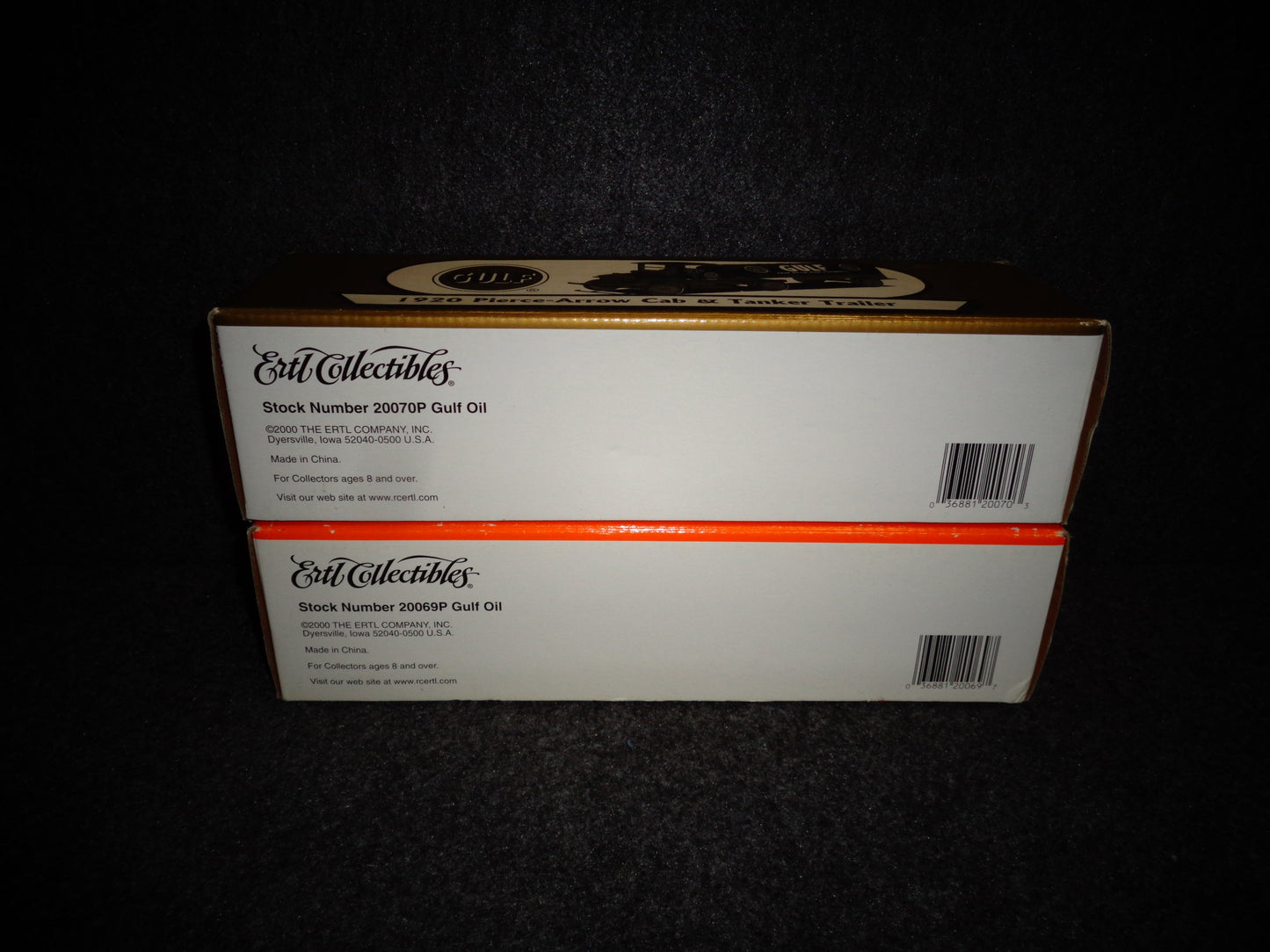 Gulf 1920 Pierce Arrow Cab & Tanker Trailer Regular & Special Set