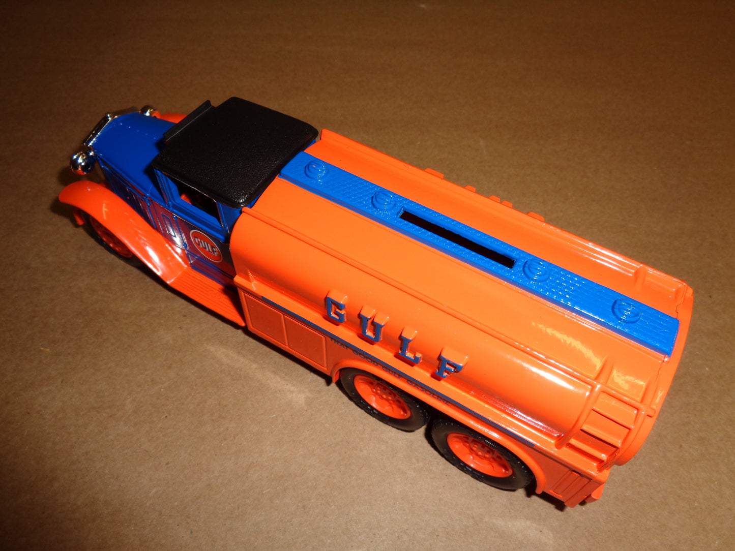 Gulf 1930 Diamond T Fuel Tanker Truck