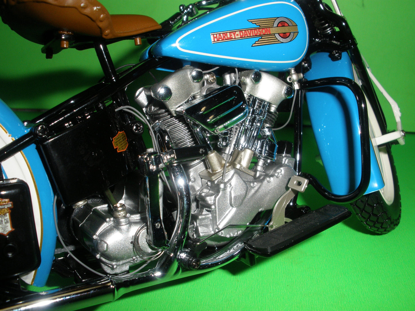 Harley Davidson 1936 Knucklehead Motorcycle Road Rally - B11ZU03