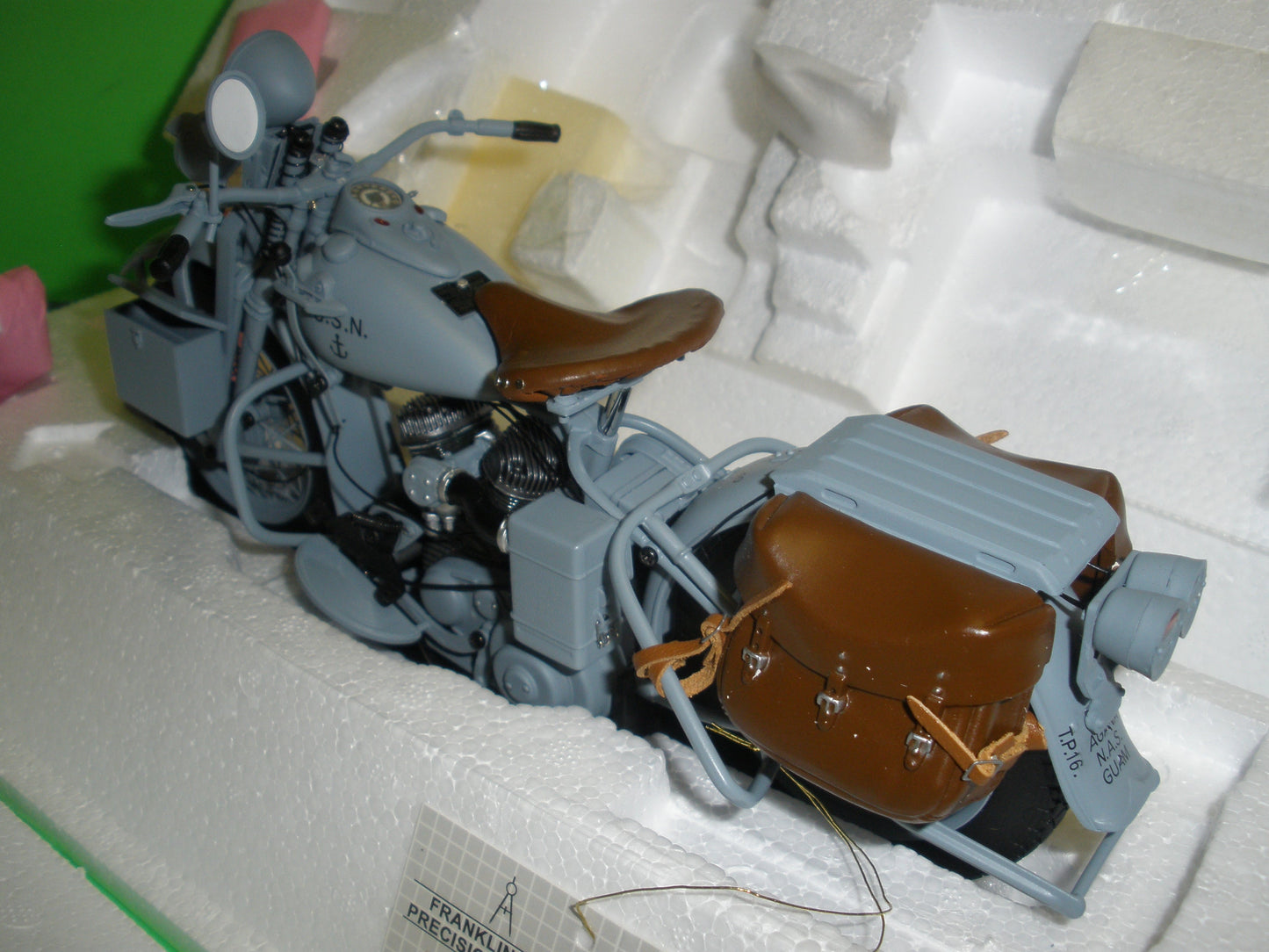 Harley Davidson 1942 WLA Warhorse Motorcycle Navy - B11E240