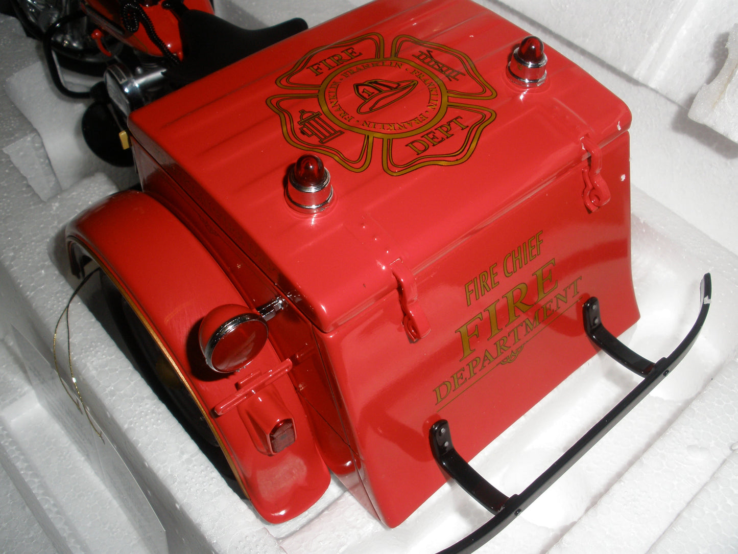 Harley Davidson 1947 Servi-Car Motorcycle Fire Chief - B11F075