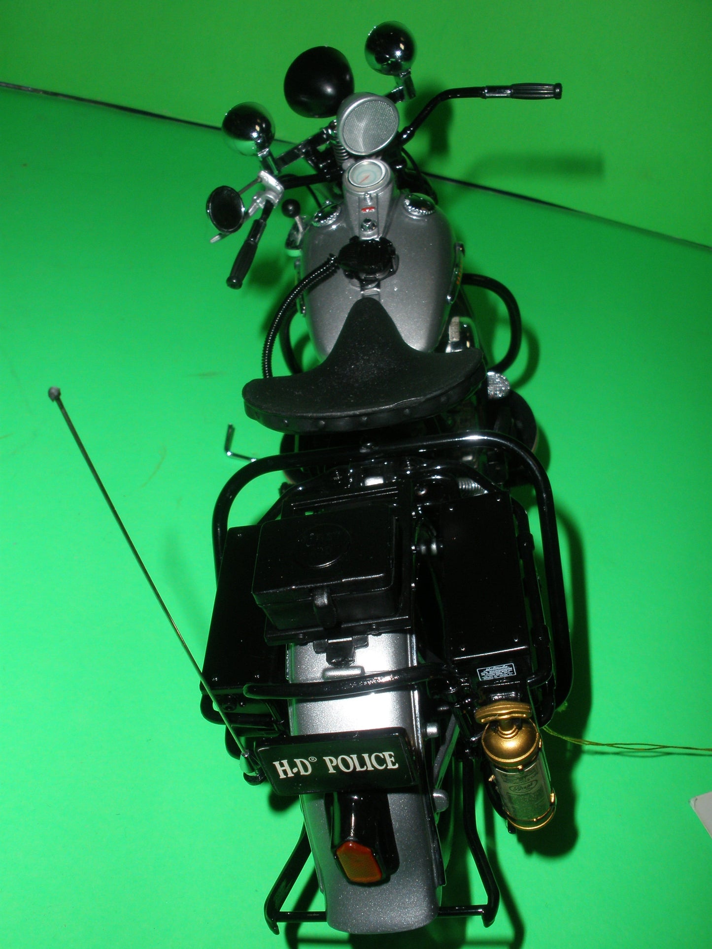 Harley Davidson 1948 FL Panhead Motorcycle Police - B11Z029