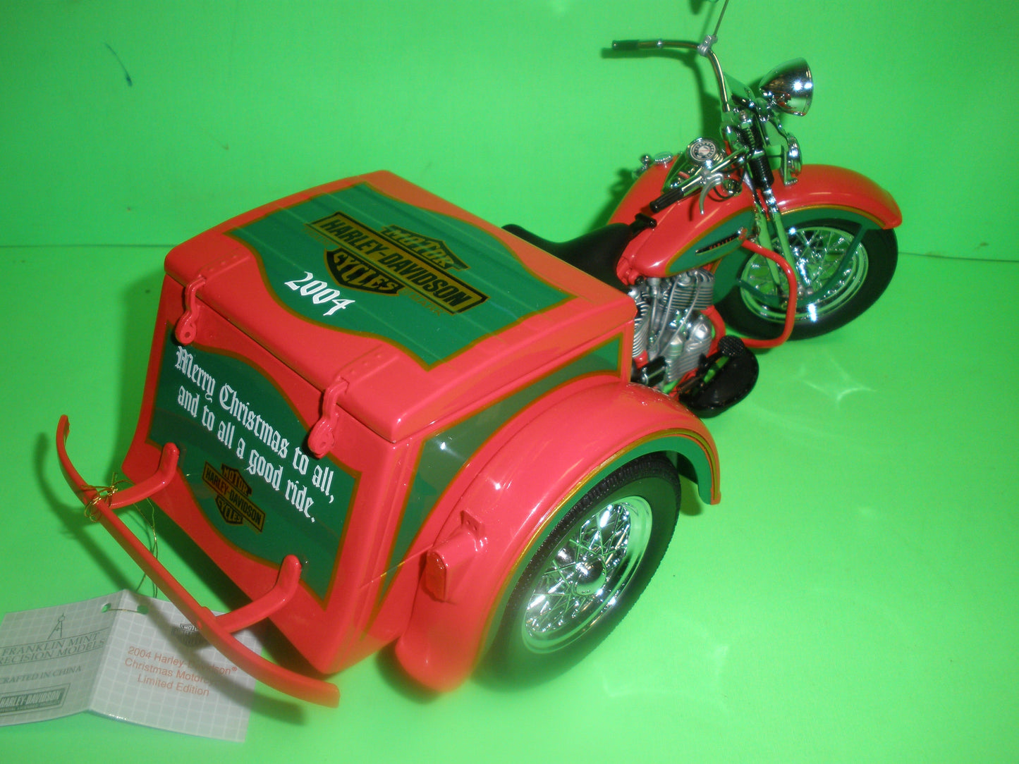 Harley Davidson Servi-Car Motorcycle 2004 Christmas - B11D887