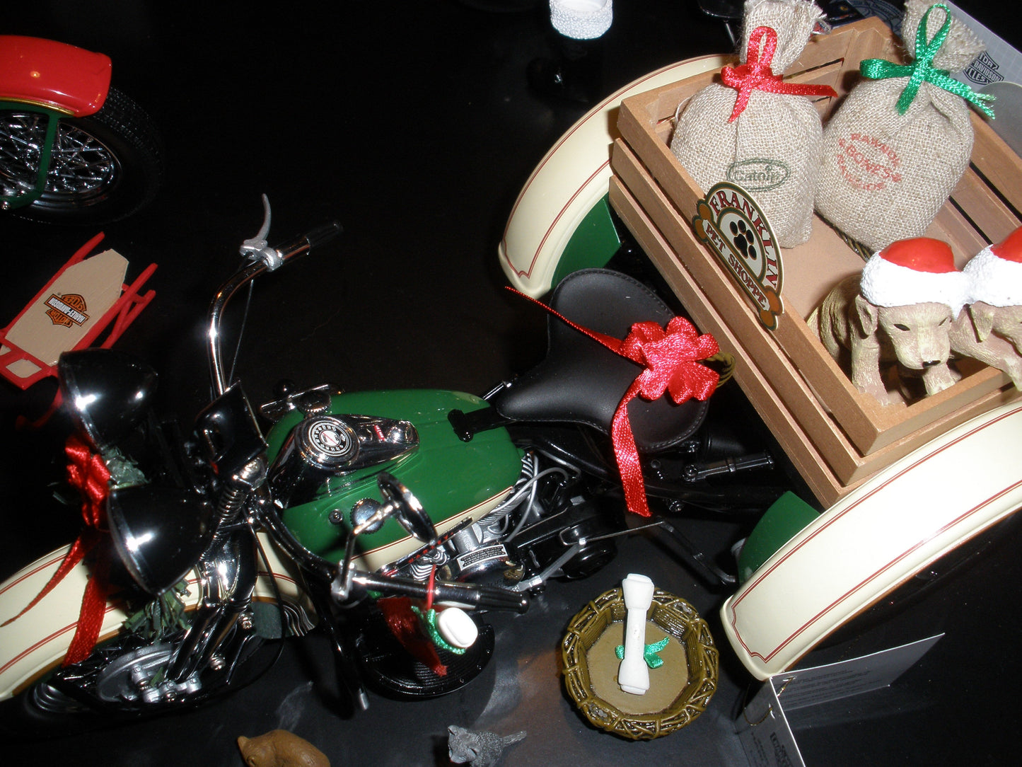 Harley Davidson Servi-Car Motorcycle 2009 Christmas - B11F864