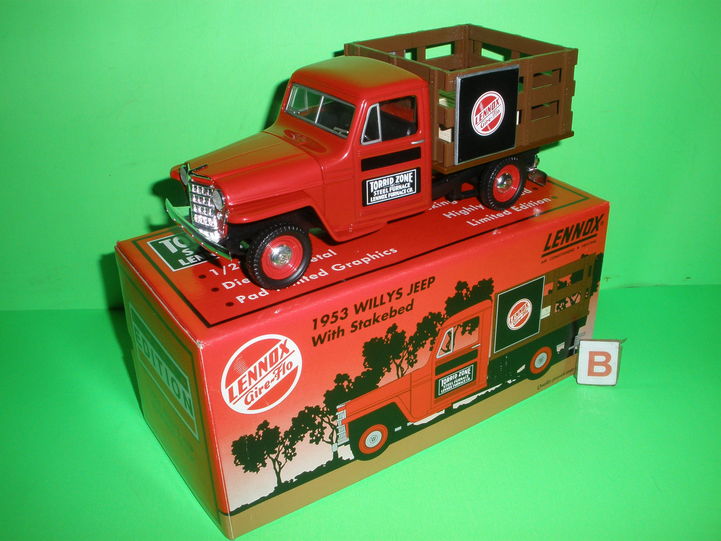 Lennox Furnace 1953 Willys Jeep Stake Bed Truck
