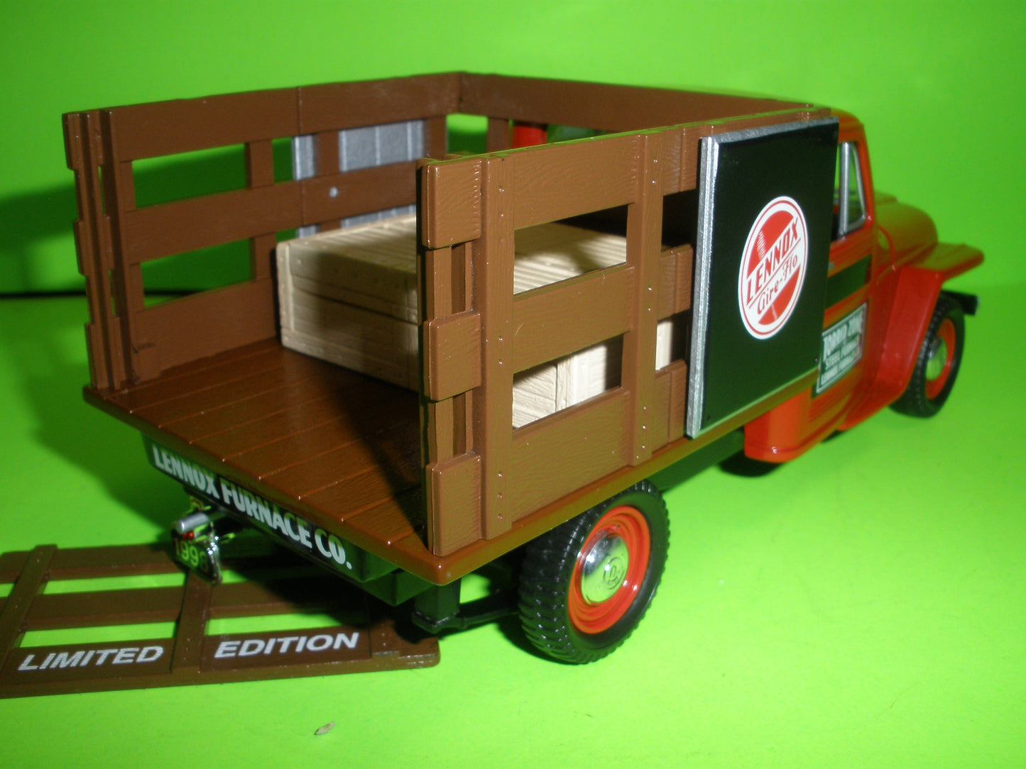 Lennox Furnace 1953 Willys Jeep Stake Bed Truck