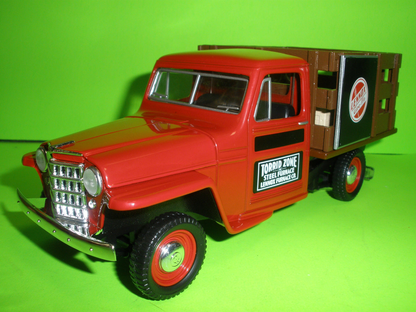 Lennox Furnace 1953 Willys Jeep Stake Bed Truck