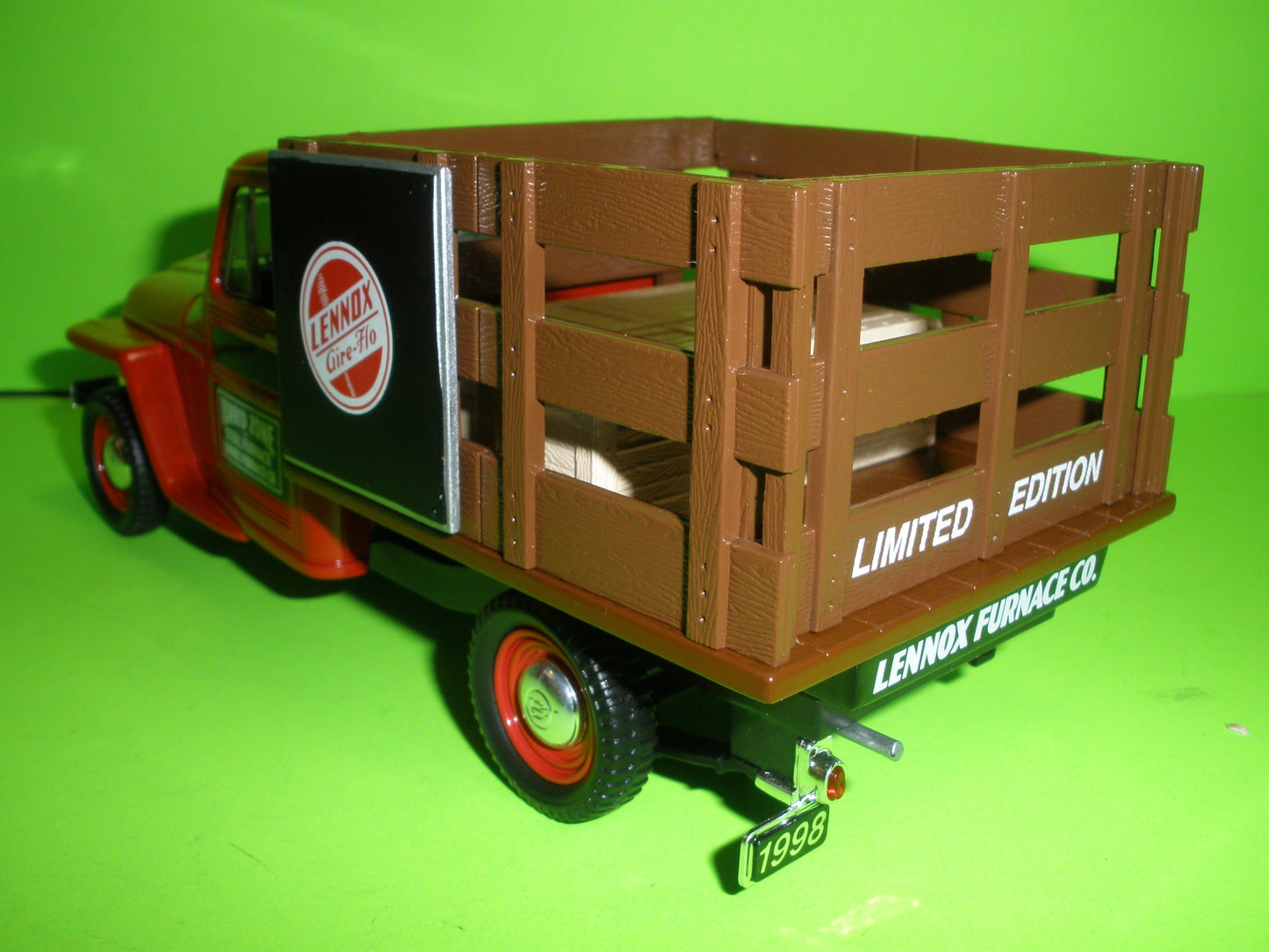 Lennox Furnace 1953 Willys Jeep Stake Bed Truck