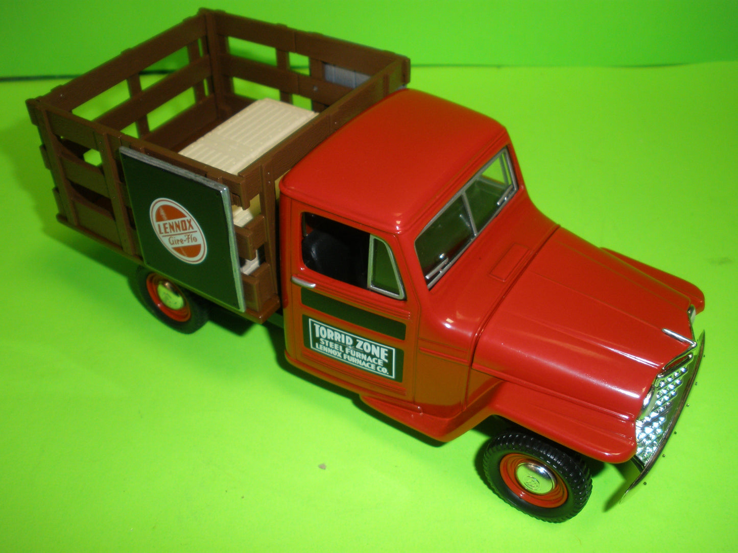 Lennox Furnace 1953 Willys Jeep Stake Bed Truck