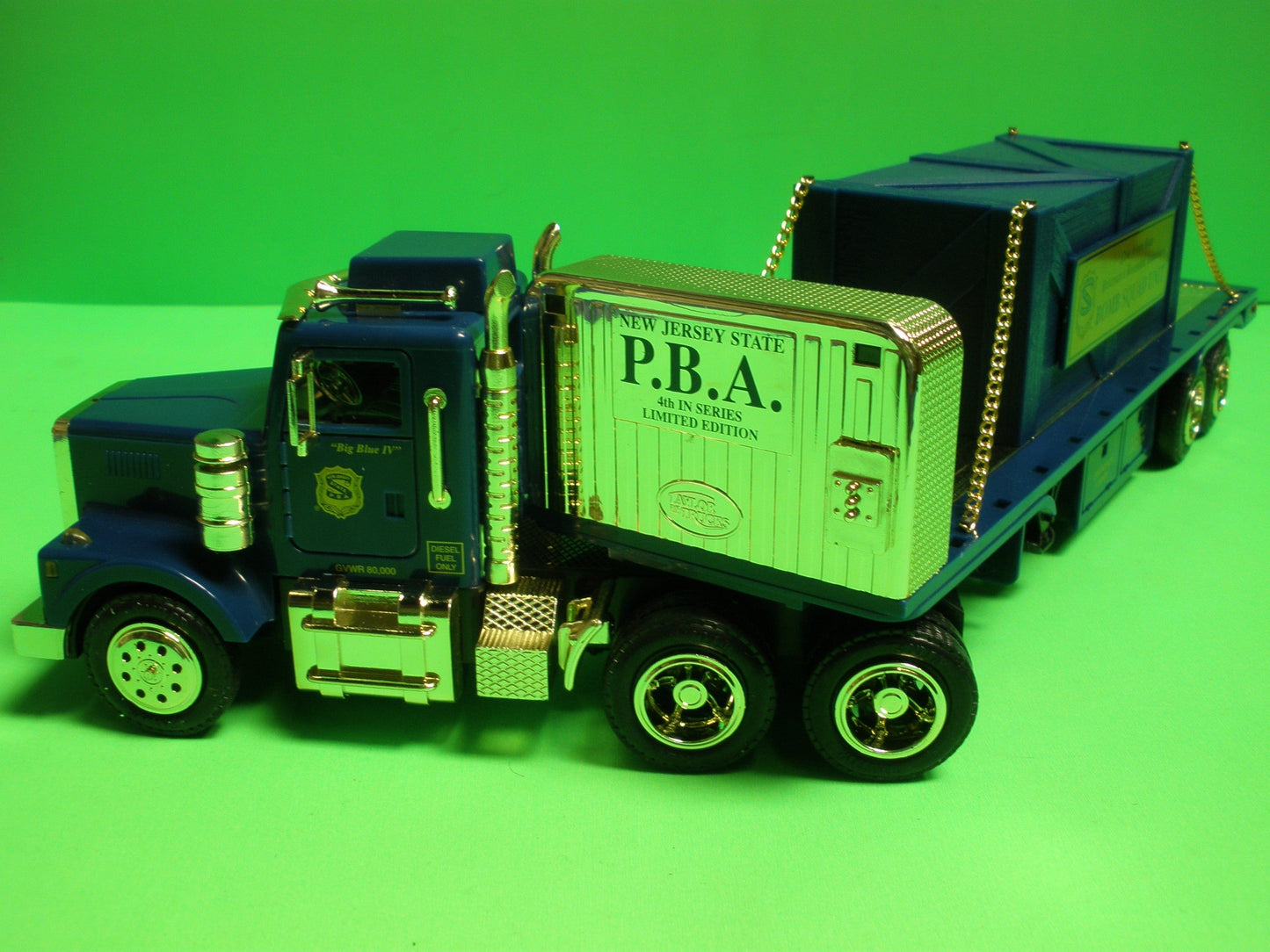 New Jersey State Policemen's Benevolent Association Bomb Squad Unit Flatbed Truck