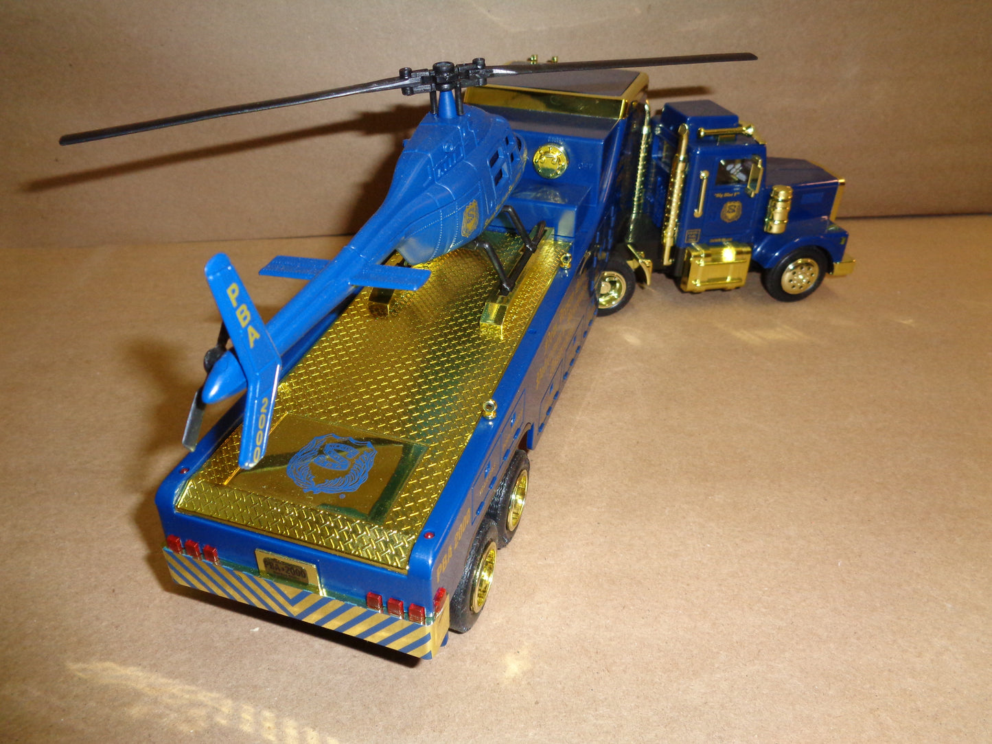 New Jersey State Policemen's Benevolent Association Helicopter Carrier Truck