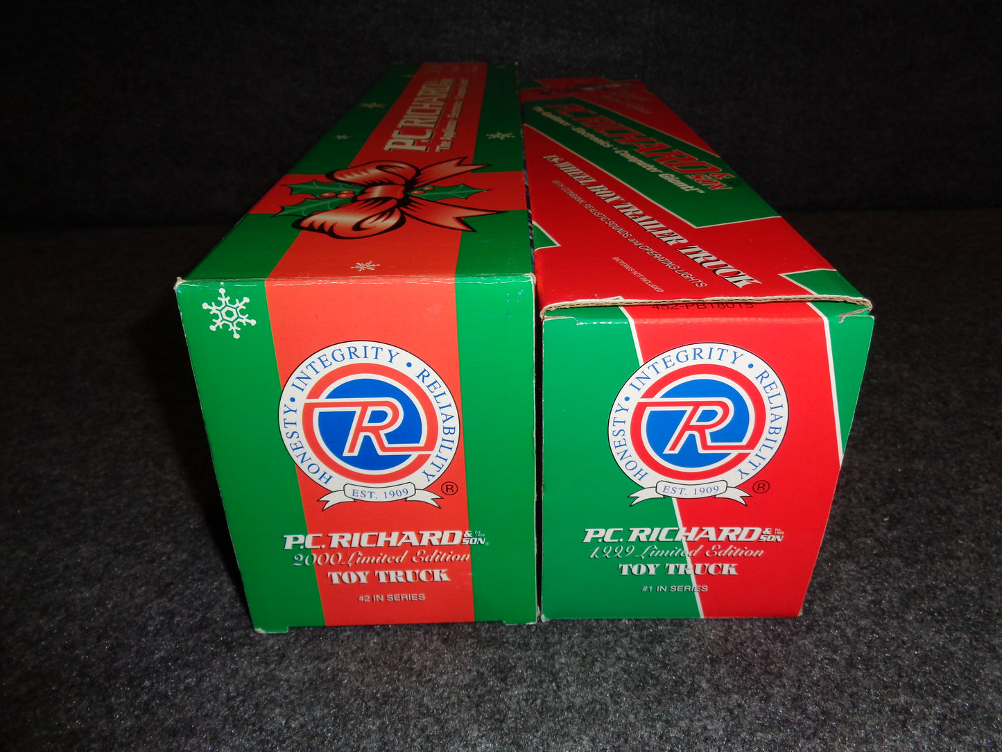 P.C. Richard & Son Freight Truck and Car Carrier Truck Set