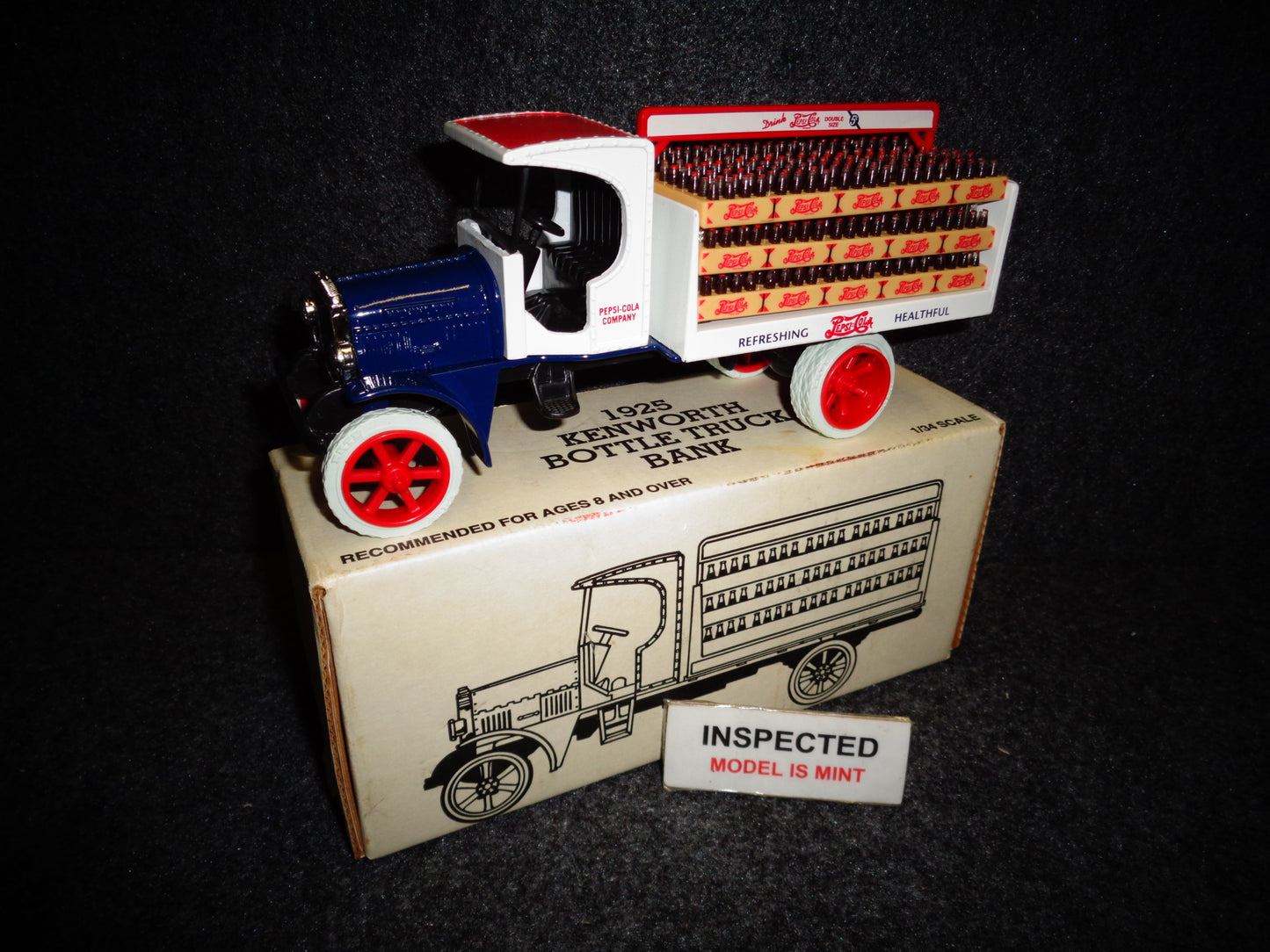 Pepsi 1925 Kenworth Stake Bed Bottle Delivery Truck