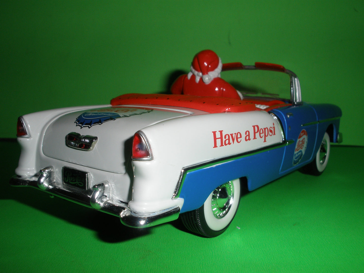 Pepsi 1955 Chevrolet Bel-Air Convertible with Santa