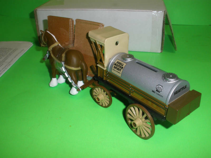 Shell 1912 Horse & Tanker Trailer Sampler