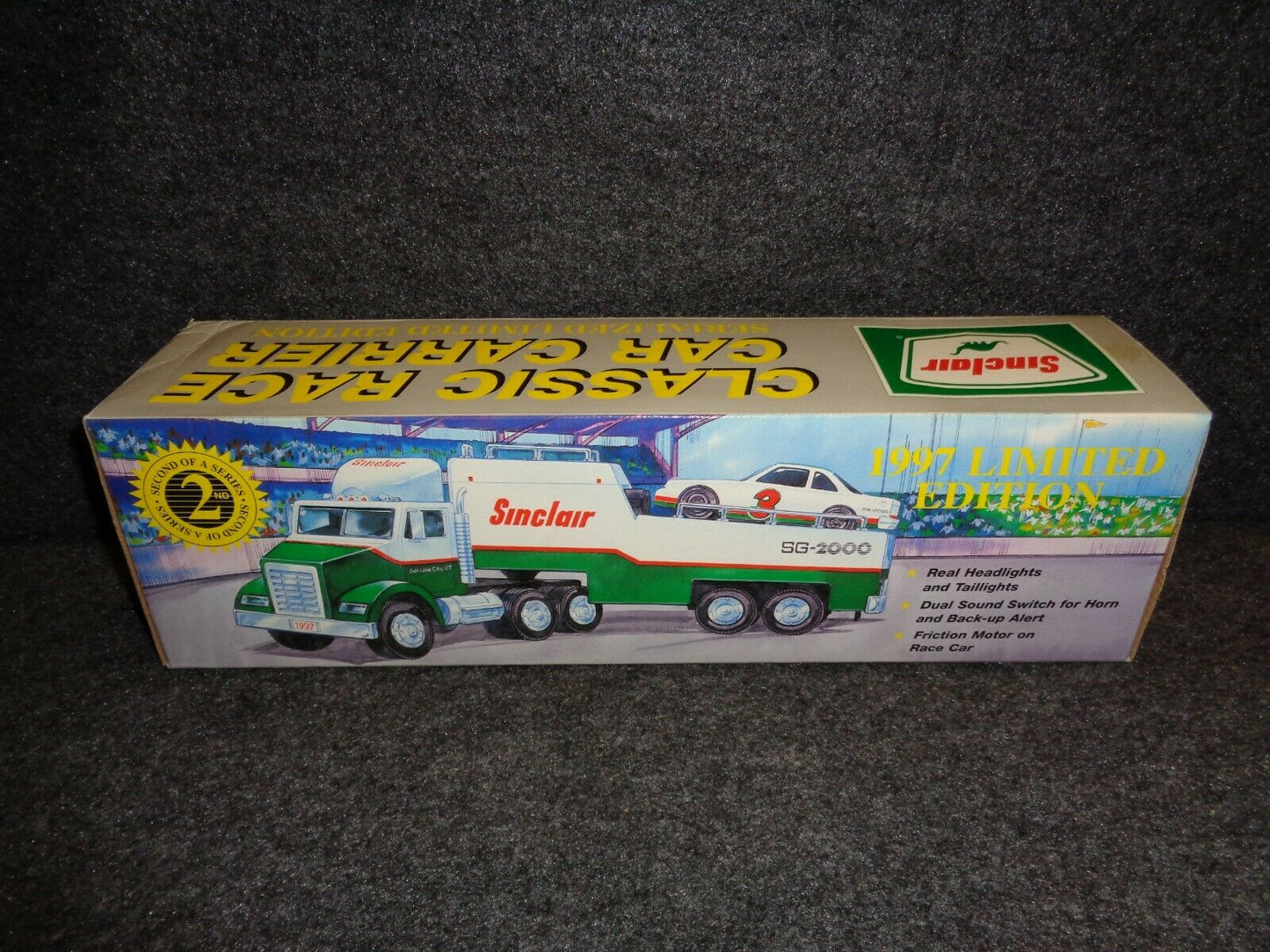 Sinclair 1997 Classic Race Car Carrier Truck
