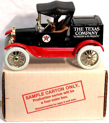 Texaco 1918 Ford Runabout Delivery Truck SAMPLER