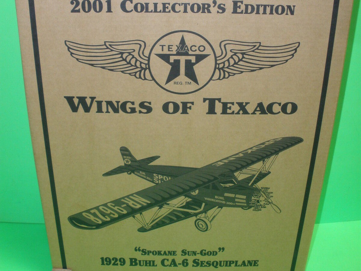 Texaco 1929 Buhl CA-6 Sesquiplane Airplane Special Edition