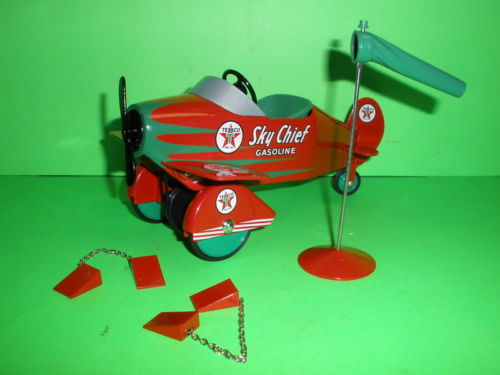 airplane pedal cars Texaco 1940 Air King Pedal Plane – Texaco Toys Plus