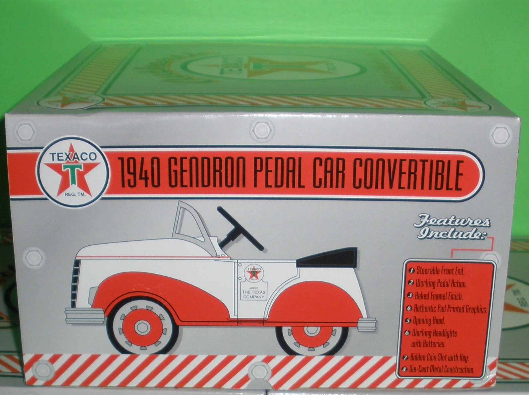 Texaco 1940 Gendron Pedal Car Wrecker Set