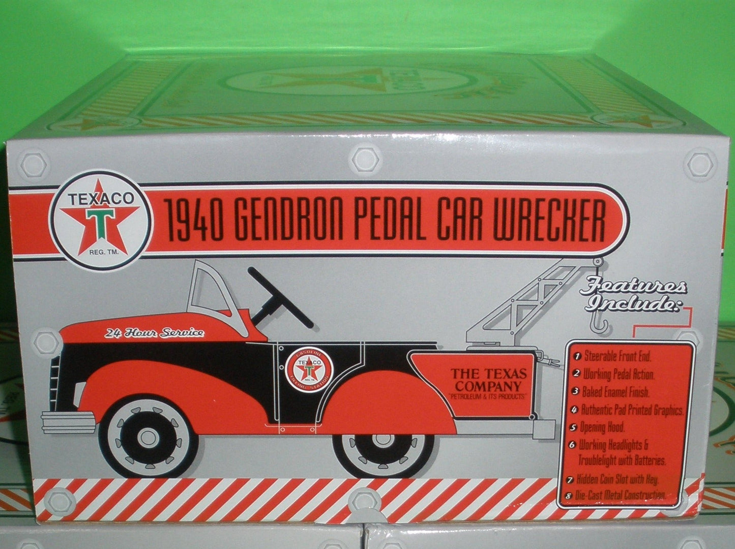 Texaco 1940 Gendron Pedal Car Wrecker Set