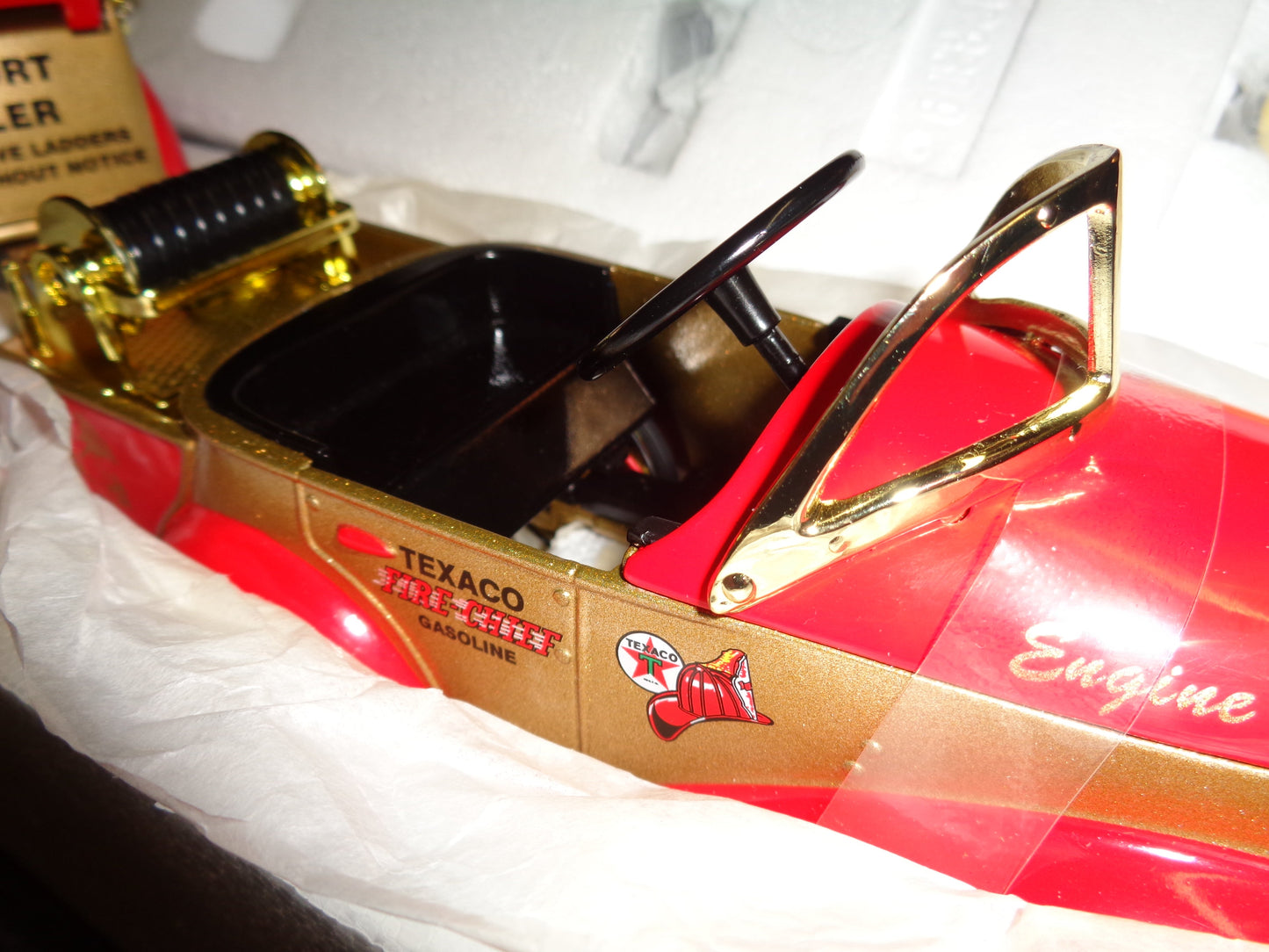 Texaco 1940 Gendron Pioneer Pedal Car Fire Truck & Trailer