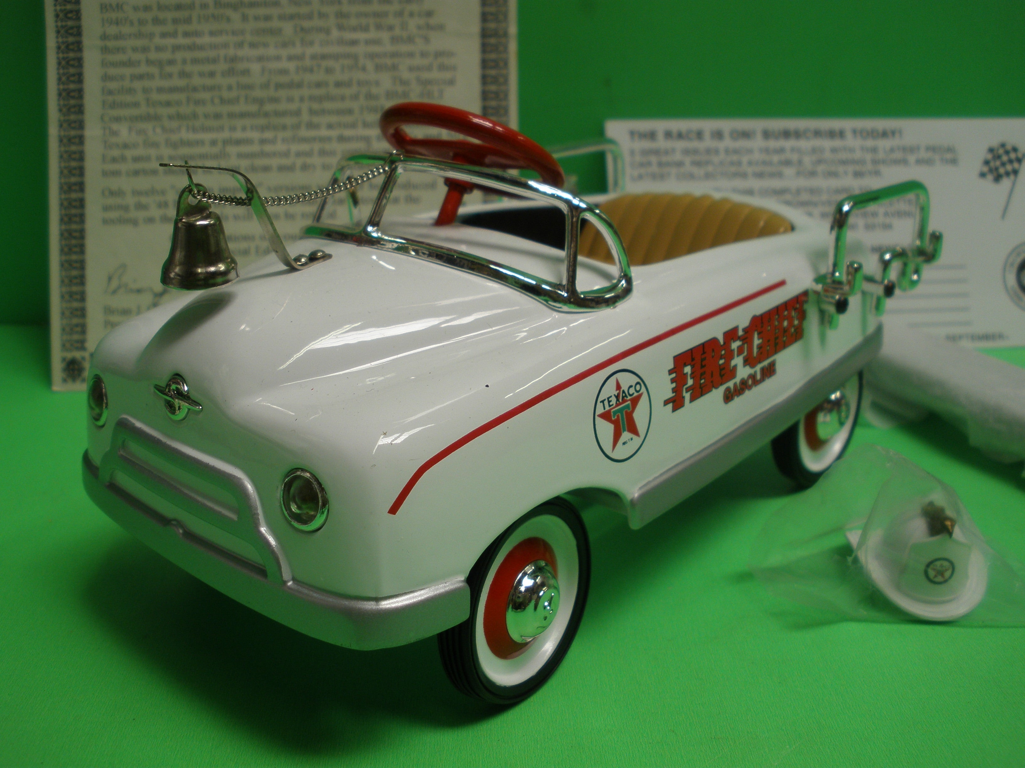 #1 - Texaco 1948 BMC Pedal Car Special Edition – Texaco Toys Plus