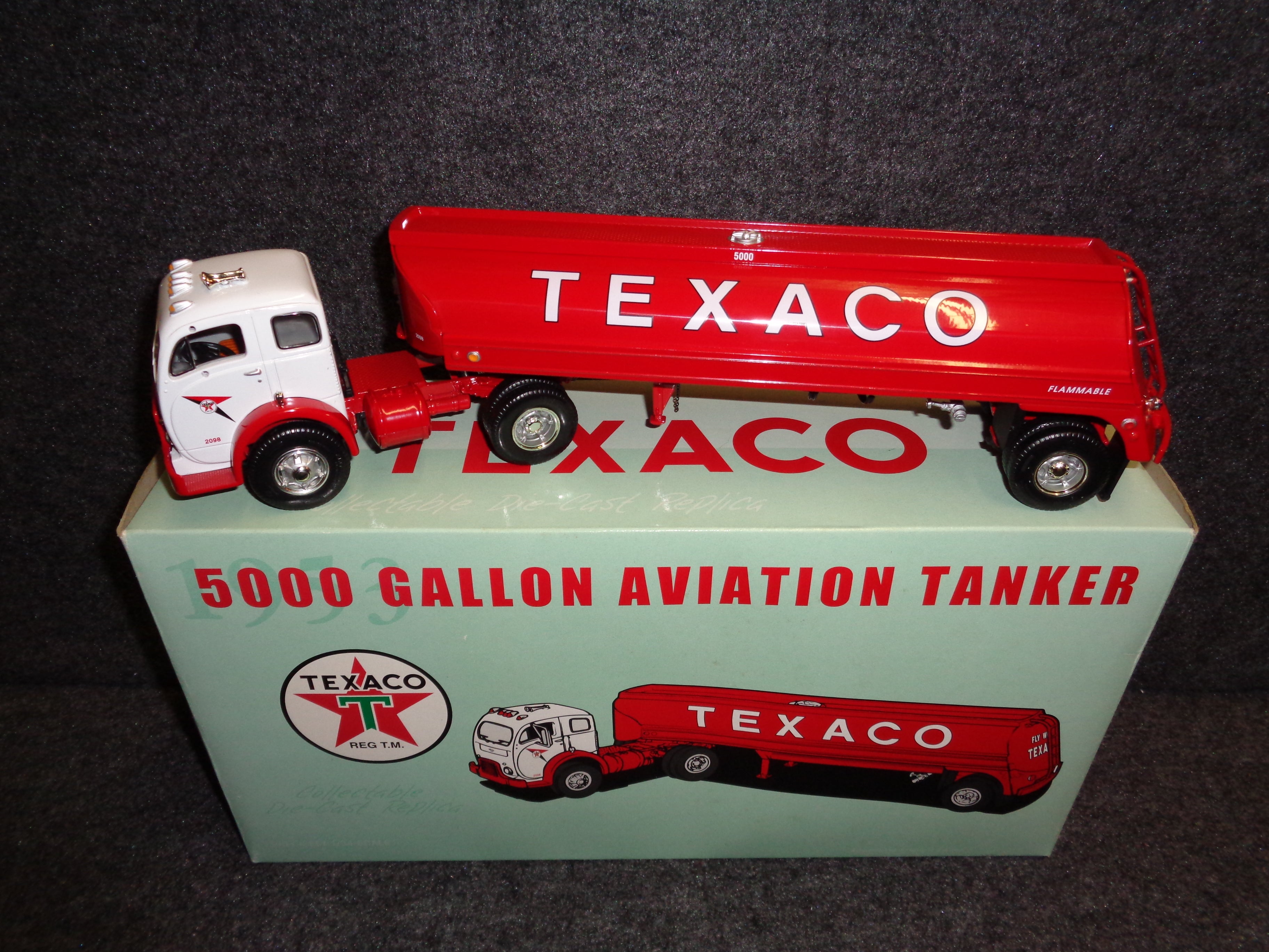 #2 - Texaco 1953 White 5000 Gallon Tanker Truck Aviation Series