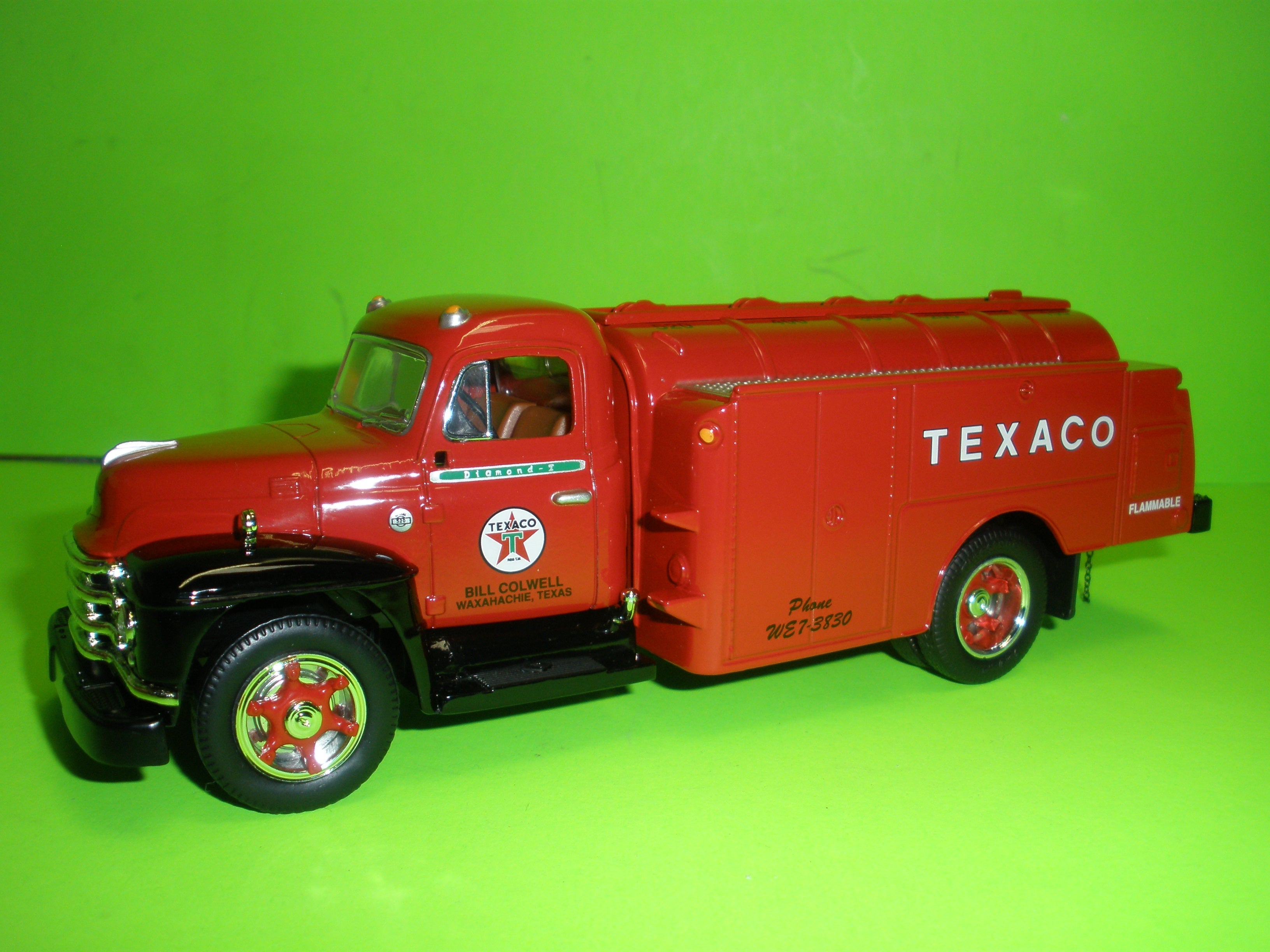 #2 - Texaco 1955 Diamond T Tanker Truck Colwell Series