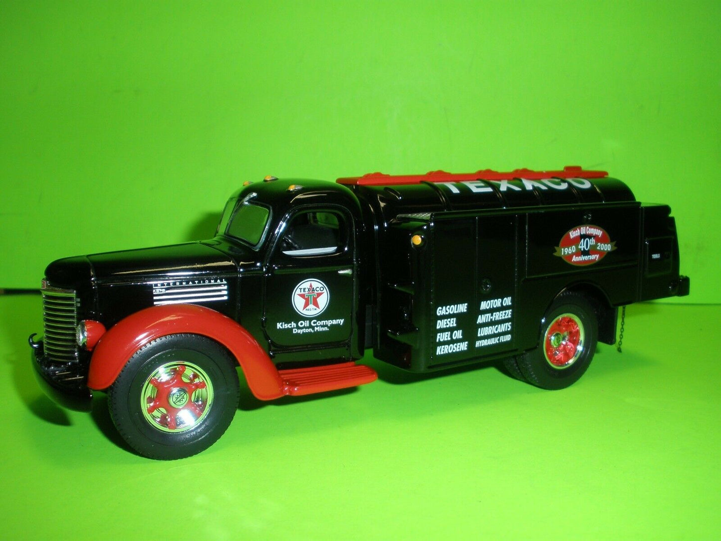 Texaco Anniversary Series Set of 4 - 1949 International Stake, 1949 International Tanker, 1960s Mack Freight & 1953 White Tanker